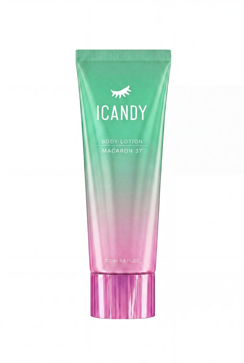 Body Cream ICANDY Macaron Pistachio 37 Feminino 200ml