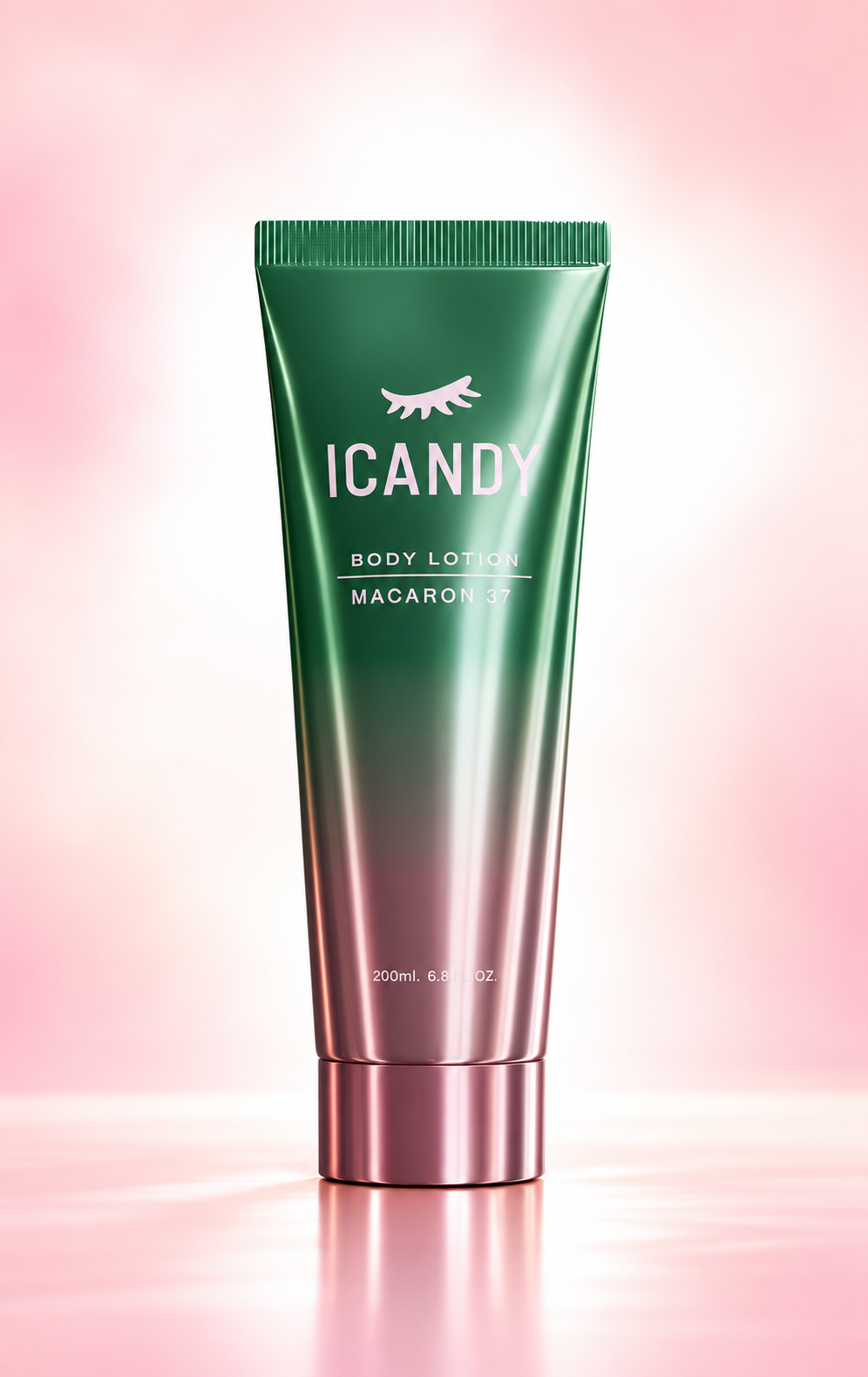 Body Cream ICANDY Macaron Pistachio 37 Feminino 200ml