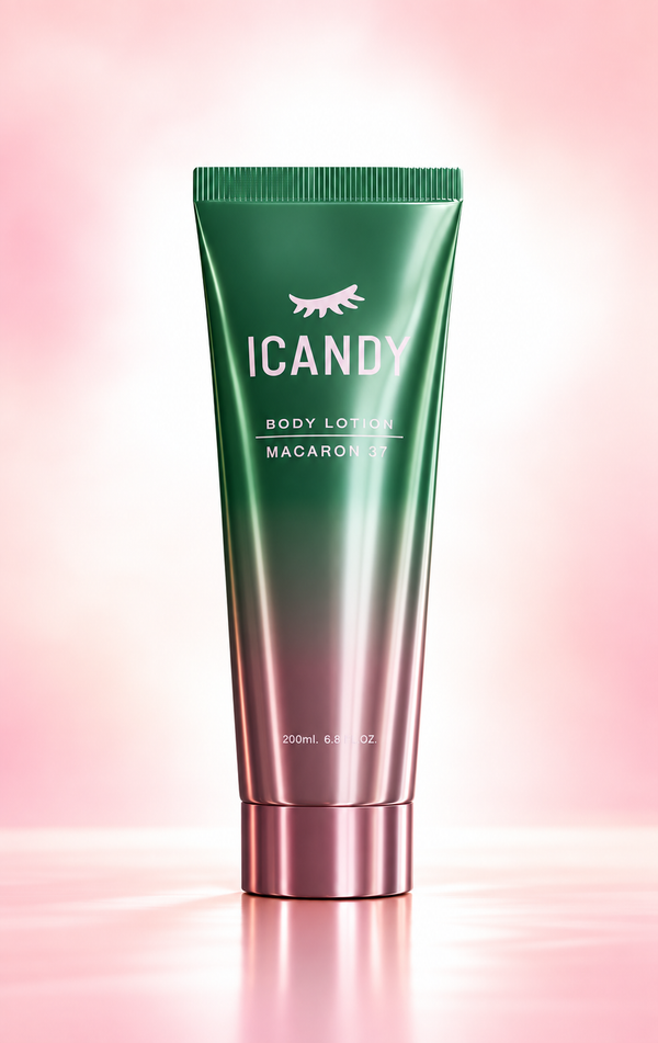 Body Cream ICANDY Macaron Pistachio 37 Feminino 200ml