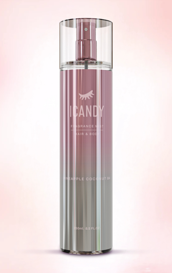 BODY SPLASH ICANDY PINEAPPLE COCONUT 84 - 250ML