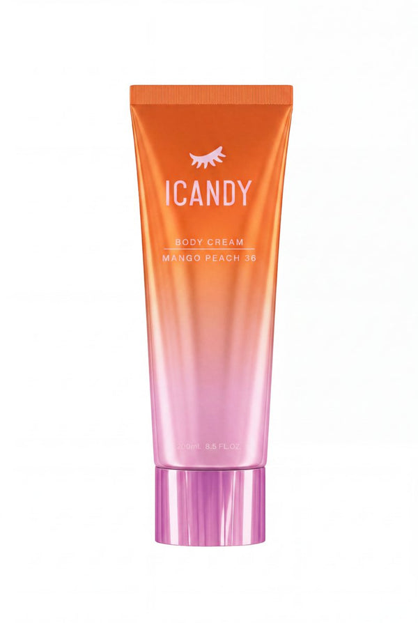Body Cream ICANDY Frozen Mango Peach 36 Feminino 200ml