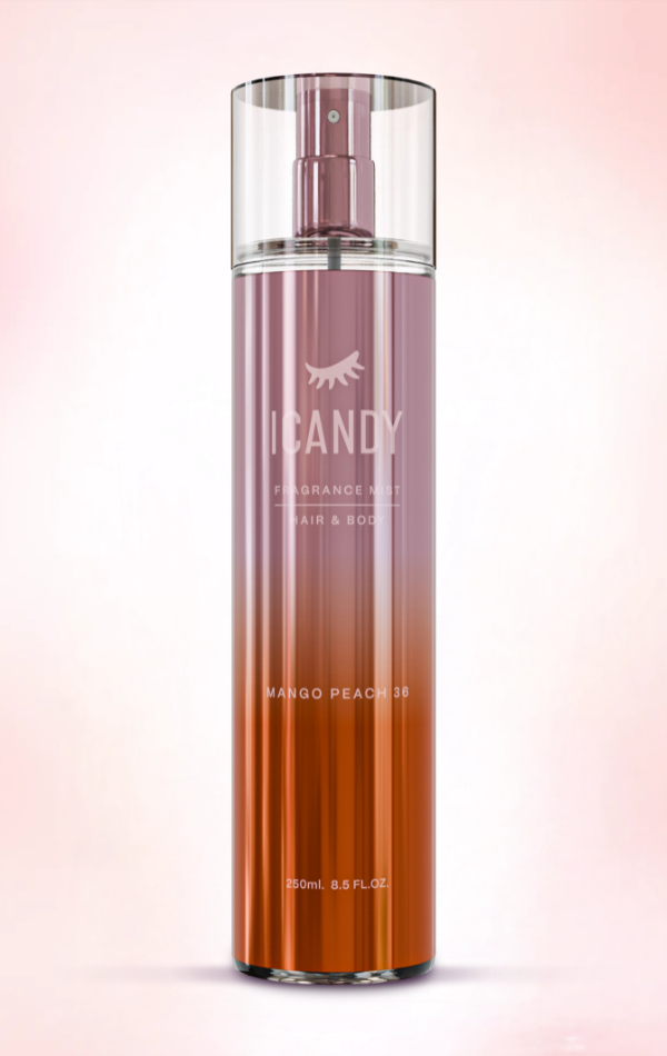 BODY SPLASH ICANDY MANGO PEACH 36 - 250ML